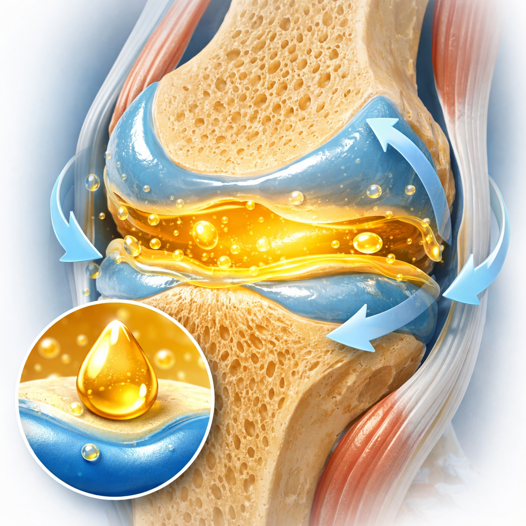 Joint lubrication illustration